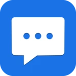 messages android application logo